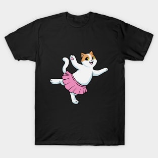 Cat as Ballerina at Ballet T-Shirt